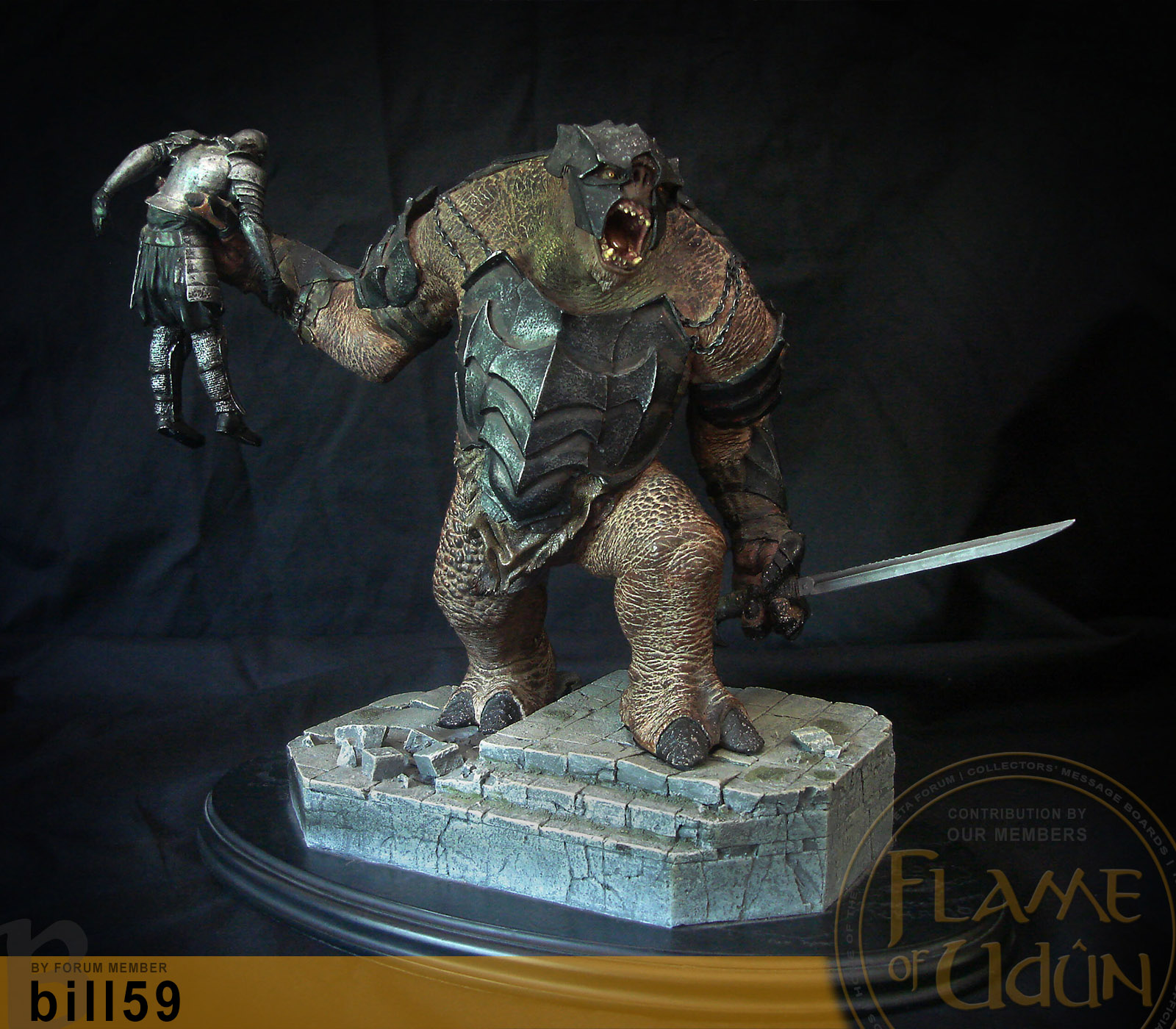 The Museum : The Lord of the Rings : Battle Troll of Mordor