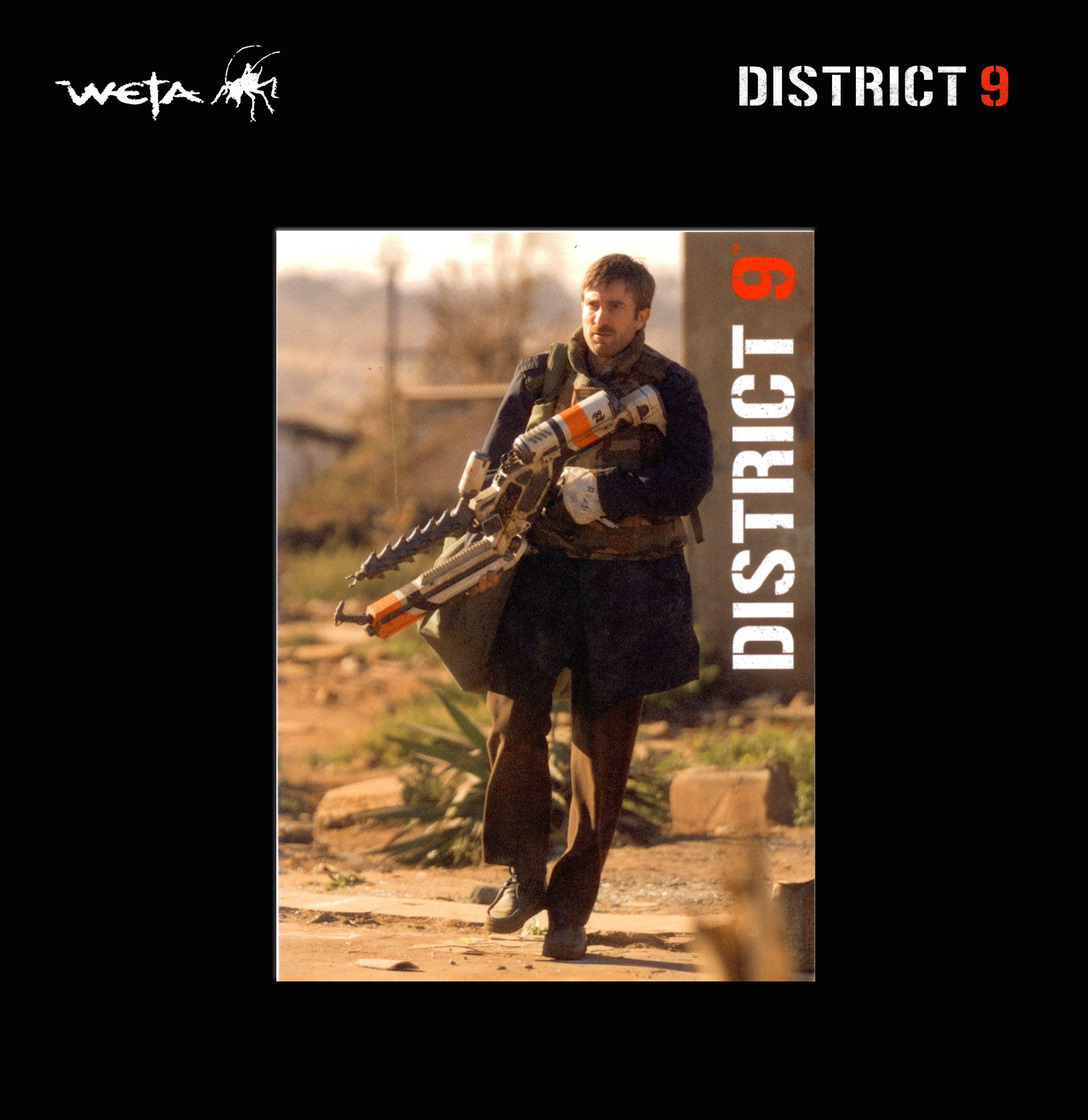 The Museum District 9 Wikus Van Der Merwe Postcard
