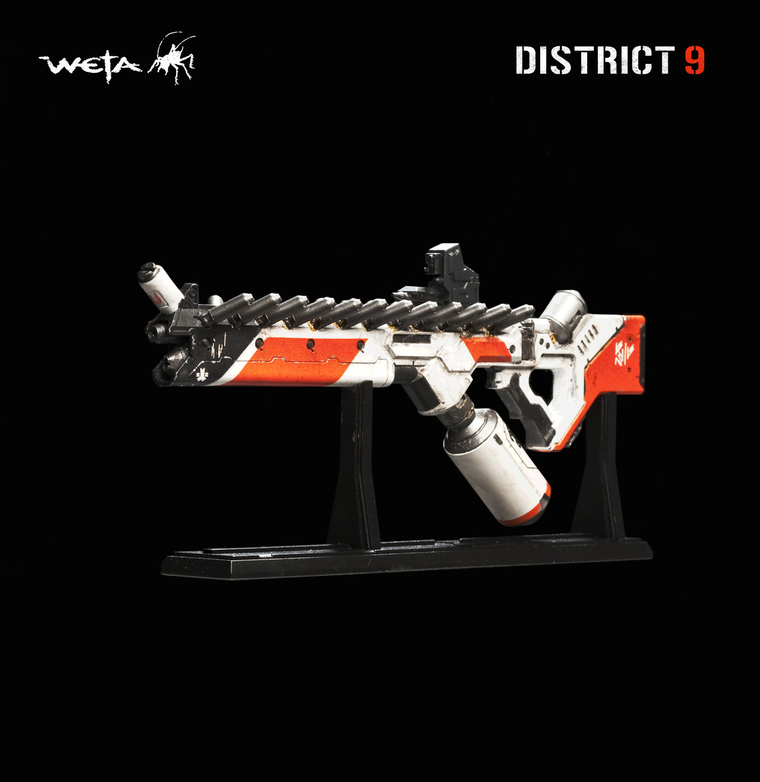 The Museum District 9 Assault Rifle Miniature 